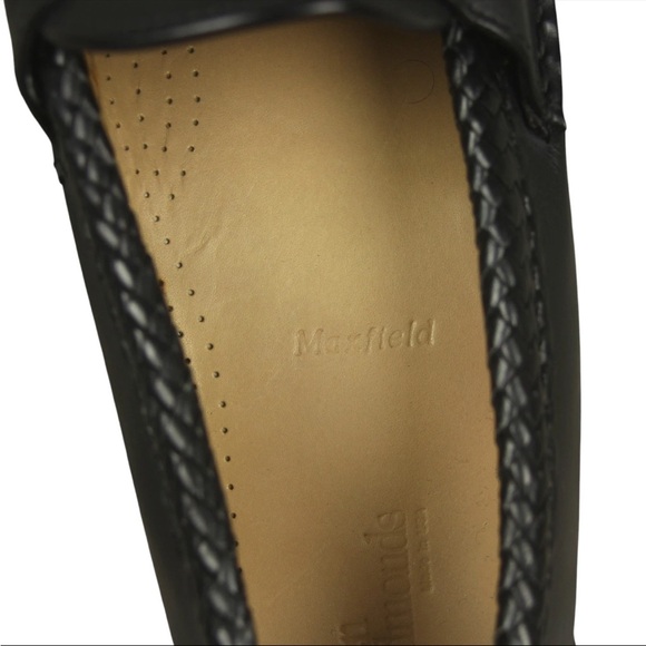 Allen Edmonds Maxfield Black Leather Tassel Loafers Size 11 NEW Dress Shoes